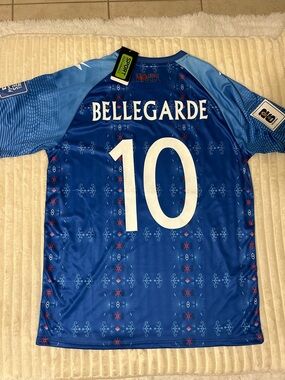 Bellegarde #10 Men's Blue Performance Team Jersey